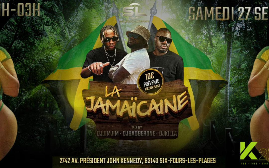 Soirée La Jamaicaine à Six Fours