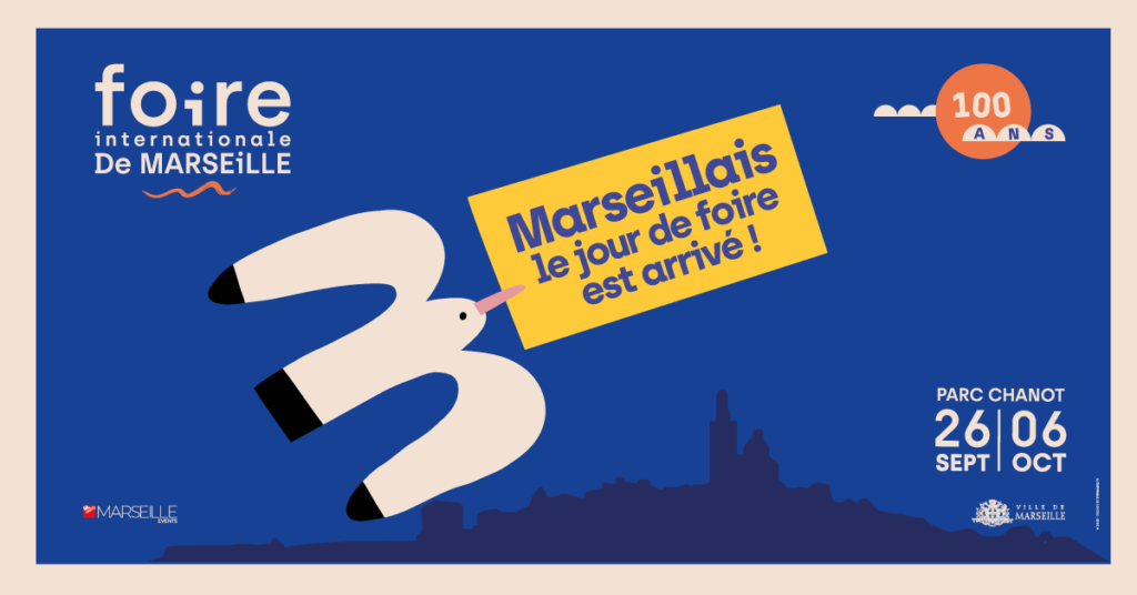 Sur son stand pour la 100 ème de la Foire Internationale, La Ville de Marseille met en avant le « fabriqué à Marseille »