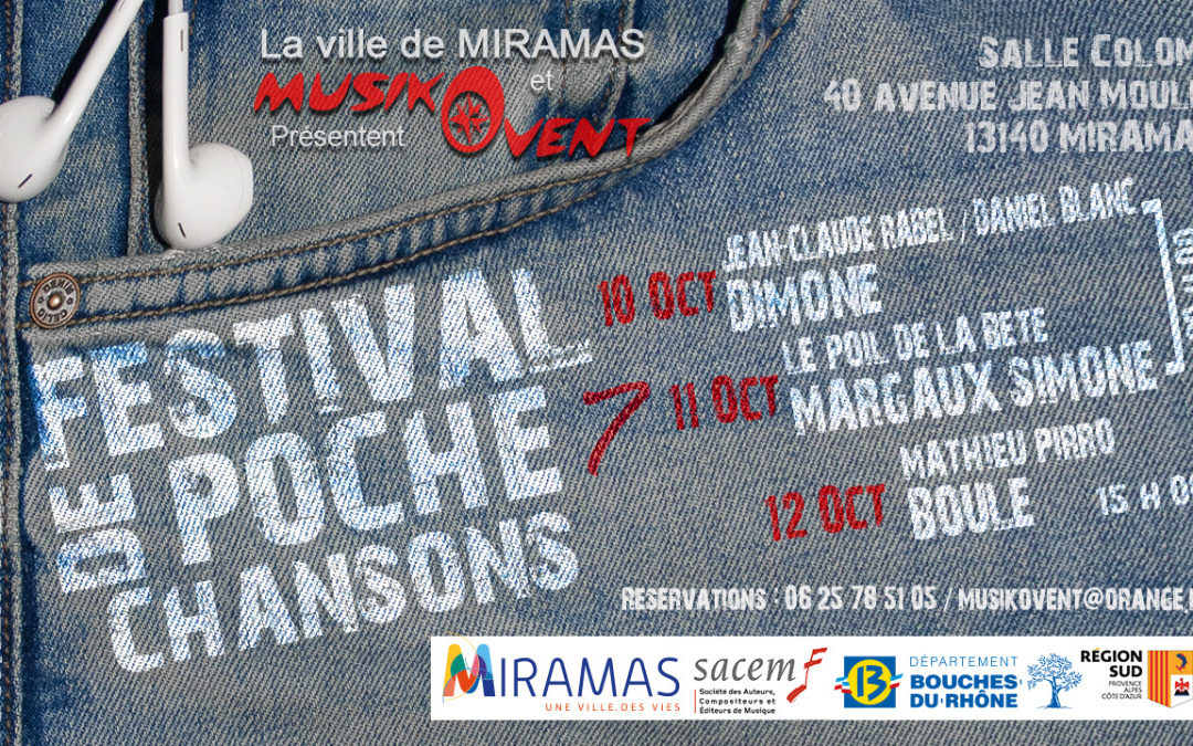 Festival de poche : La chanson française à l’honneur à Miramas
