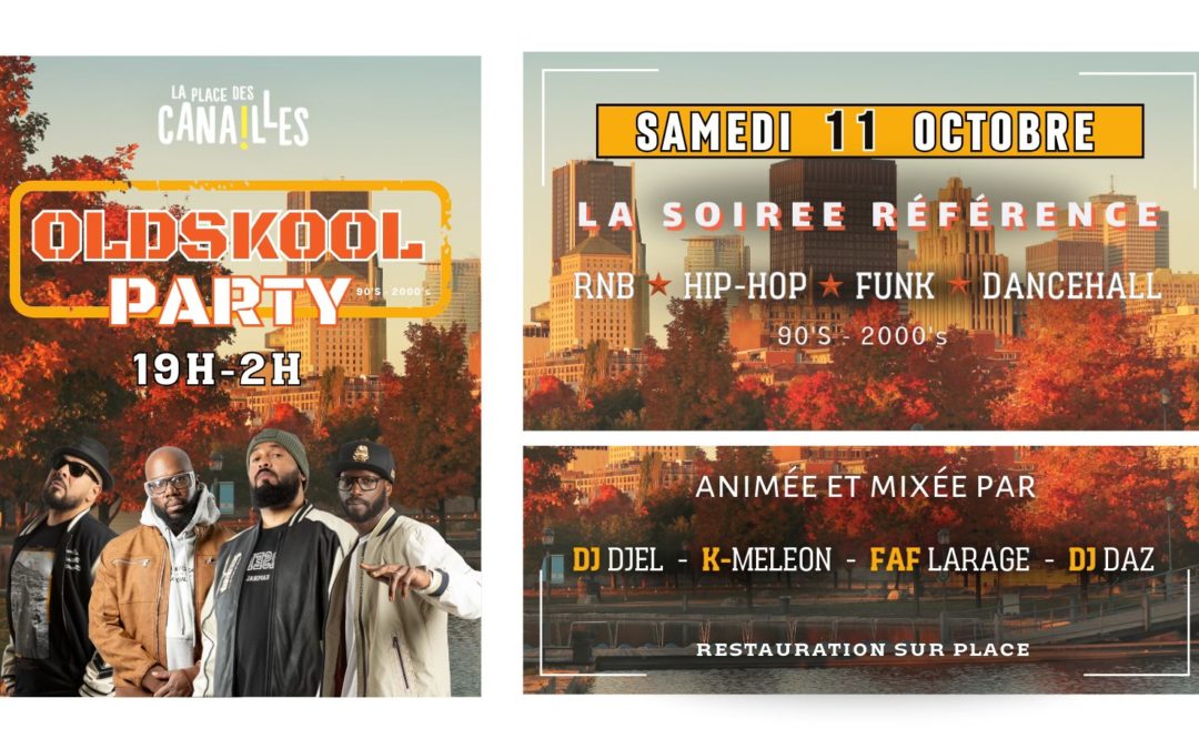 Oldskool Party – 11 Octobre