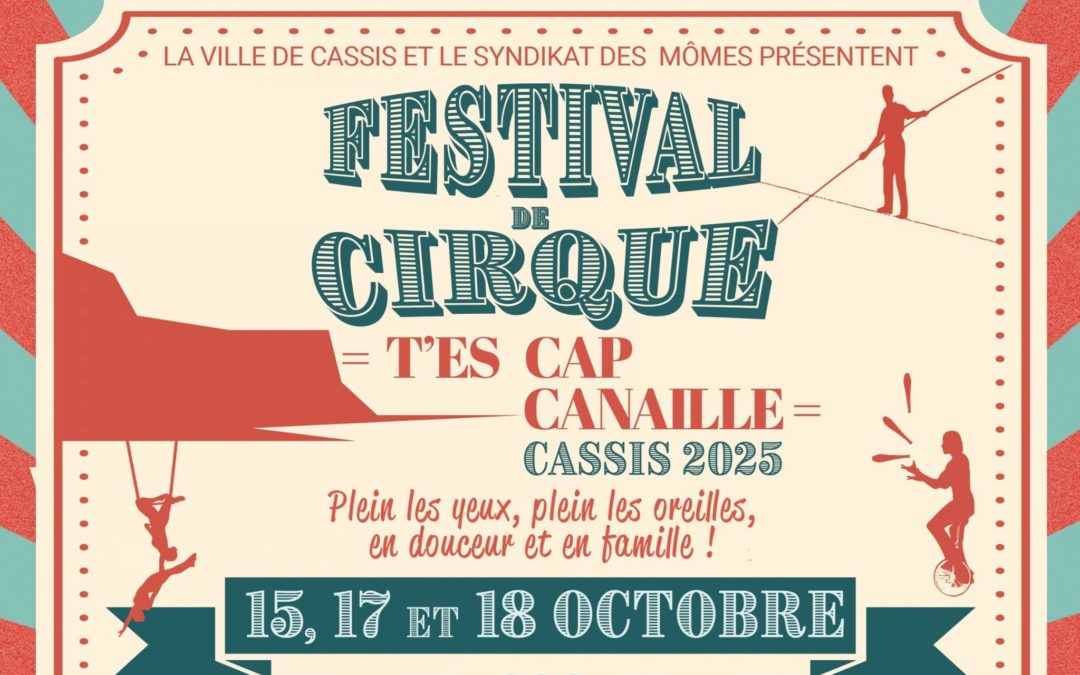 T’es Cap Canaille : festival de cirque à Cassis !