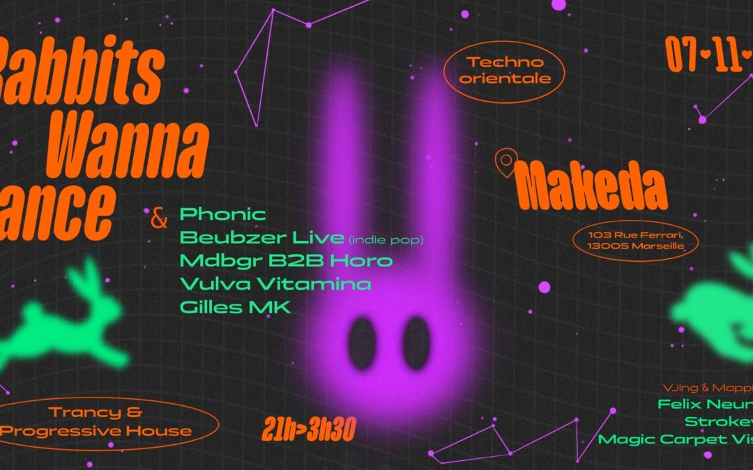 Rabbits Wanna Dance au Makeda