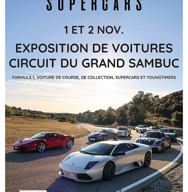 Expo Supercars au Sambuc