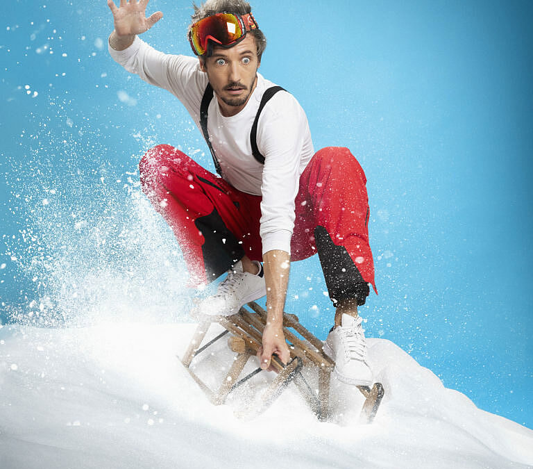 Gus l’illusionniste : givré à Châteauneuf les Martigues!