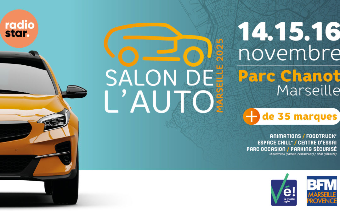 Salon de l’auto 2025 au Parc Chanot du 14 au 16 Novembre