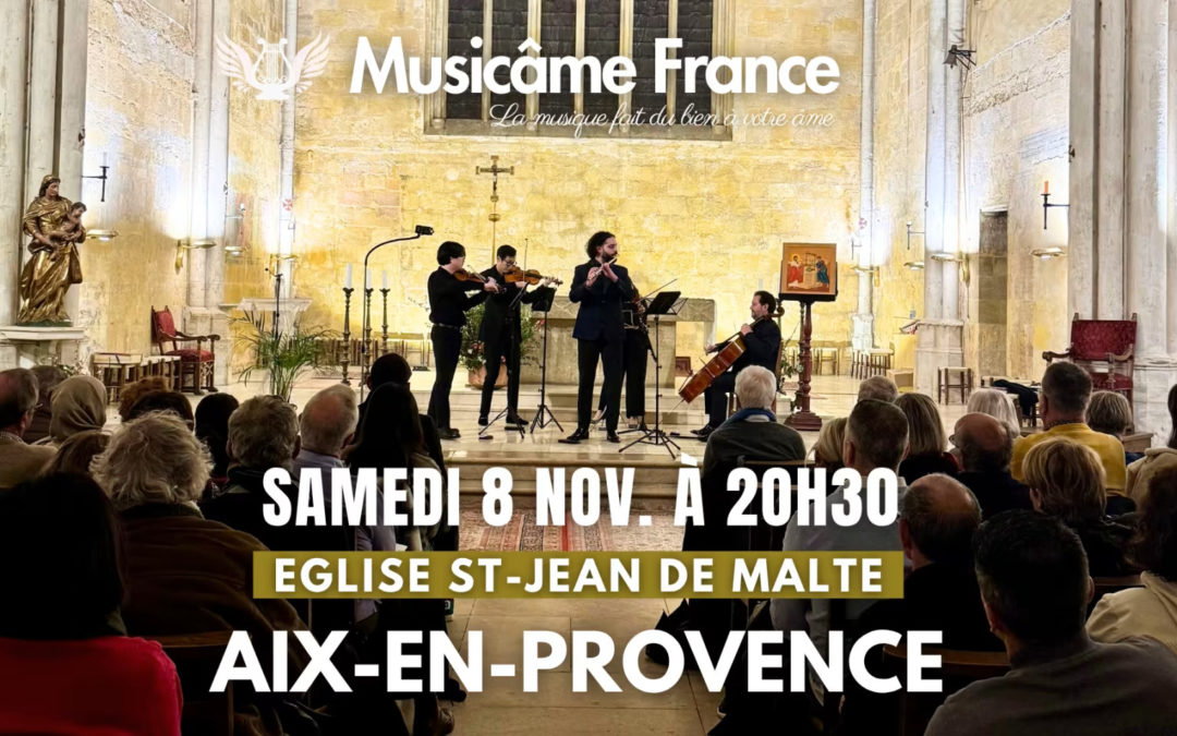 Concert Musicâme À Aix : Vivaldi X Bach X Piazzolla