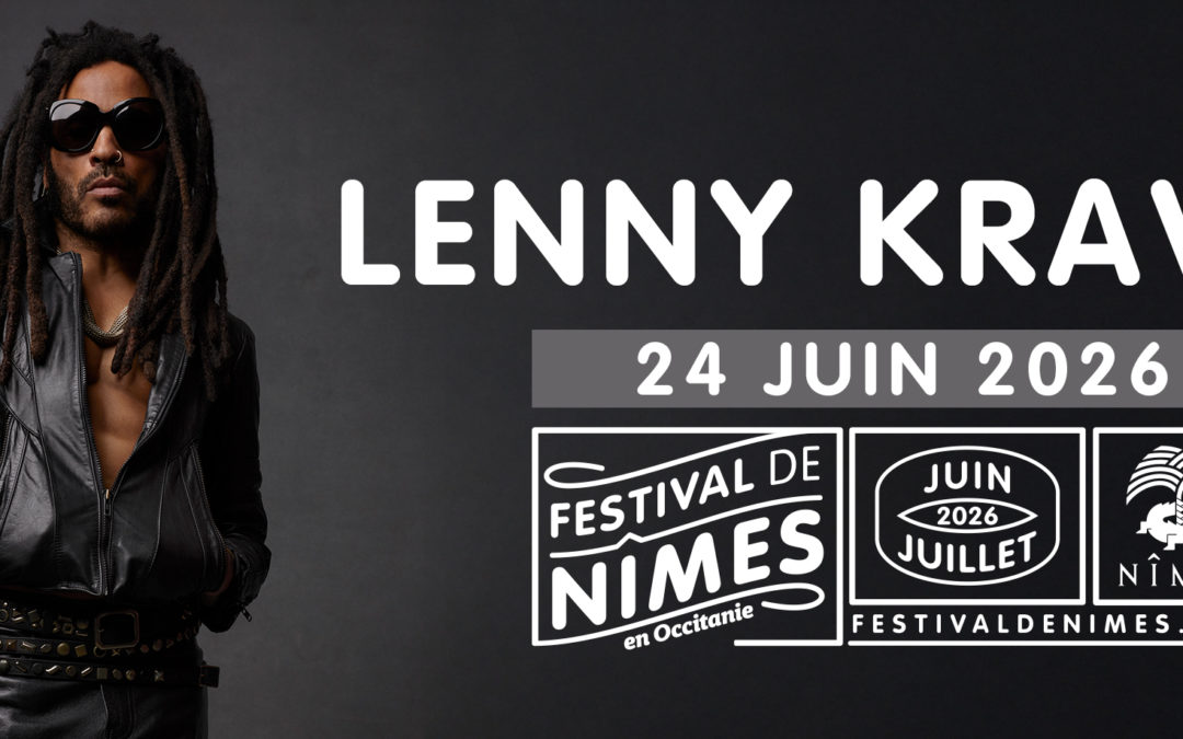 Lenny Kravitz au Festival de Nîmes