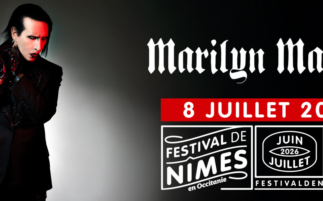 Marilyn Manson au festival de Nîmes