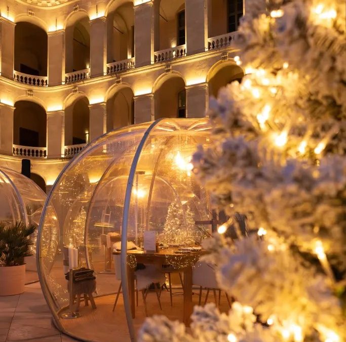 L&rsquo;offre raclette dans les bulles panoramiques revient à l&rsquo;InterContinental Marseille – Hotel Dieu