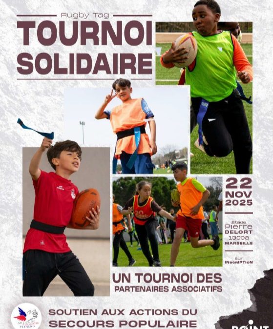 Tournoi de rugby solidaire du Secours Populaire