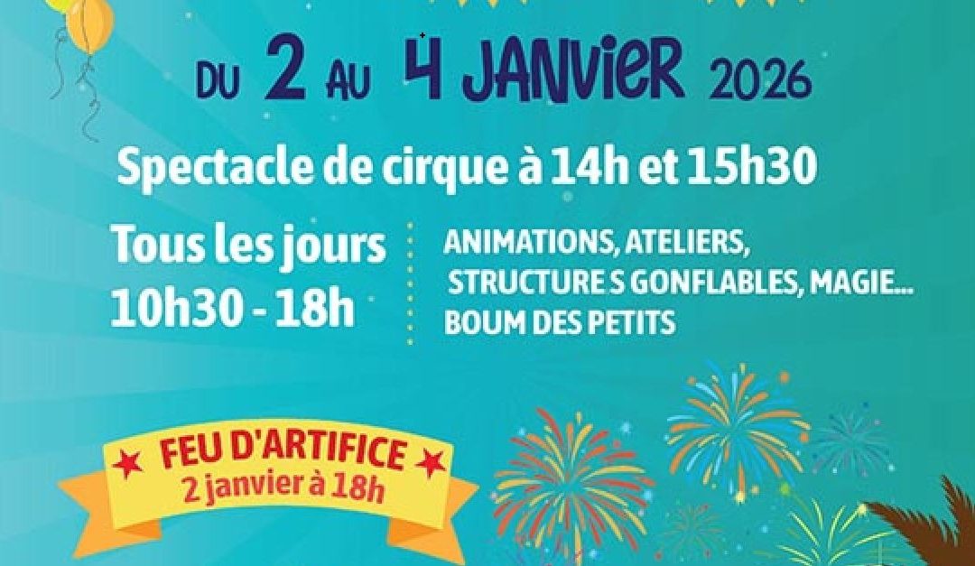 Cirque et feu d&rsquo;artifice à Hyères !
