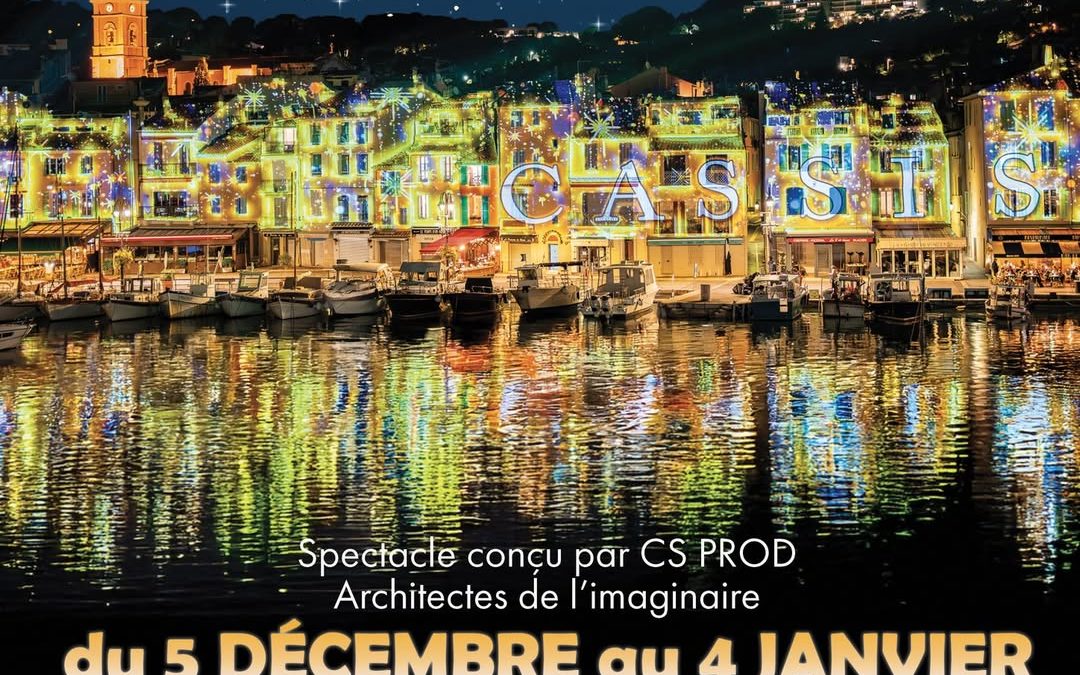Les illuminations de Noël à Cassis
