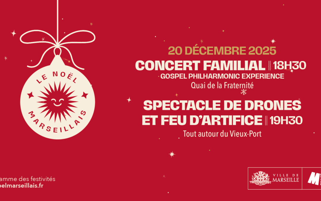 Noël Marseillais : 𝐒𝐚𝐦𝐞𝐝𝐢 𝟐𝟎 𝐝𝐞́𝐜𝐞𝐦𝐛𝐫𝐞, 𝐯𝐢𝐯𝐞𝐳 𝐮𝐧𝐞 𝐬𝐨𝐢𝐫𝐞́𝐞 𝐦𝐚𝐠𝐢𝐪𝐮𝐞