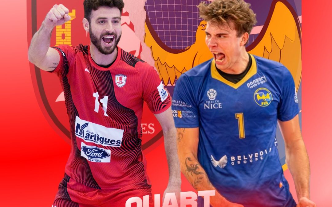 1/4 de finale Coupe de France de Volley