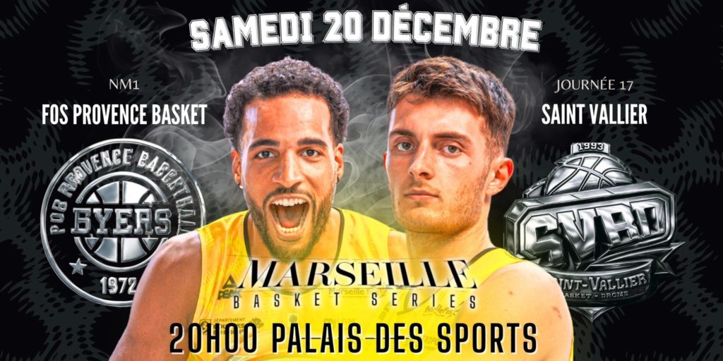 MARSEILLE BASKET SERIES RETOUR AU PALAIS DES SPORTS !