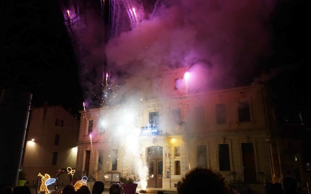 Feu d&rsquo;artifice à Gardanne