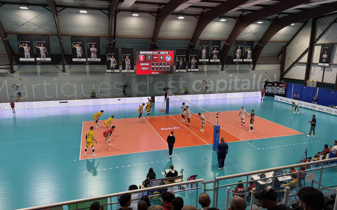 Martigues Volley contre Saint Quentin