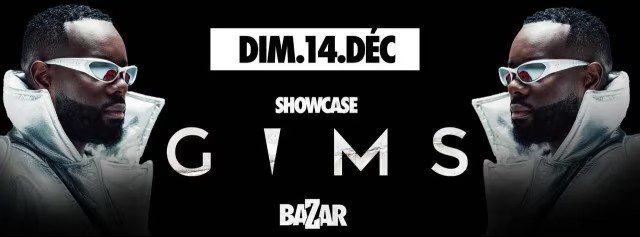 Showcase de Gims au Bazar