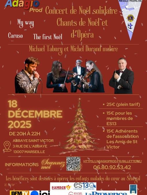 Concert de Noël solidaire