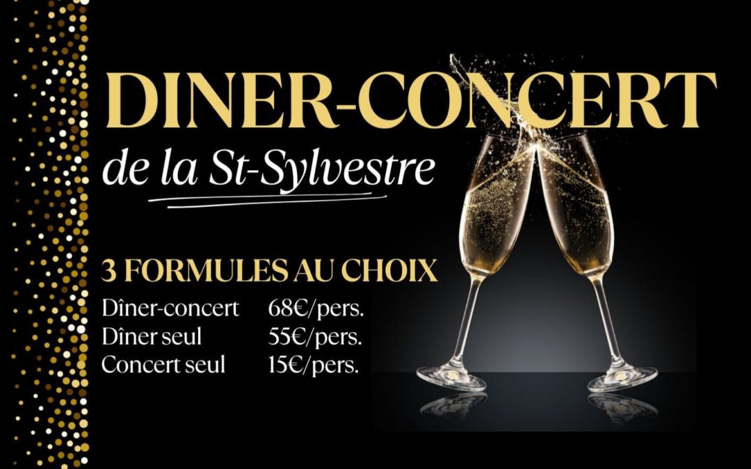 Soirée de la St-Sylvestre – Menu Spécial et Concert Jazz & Musique Brésilienne