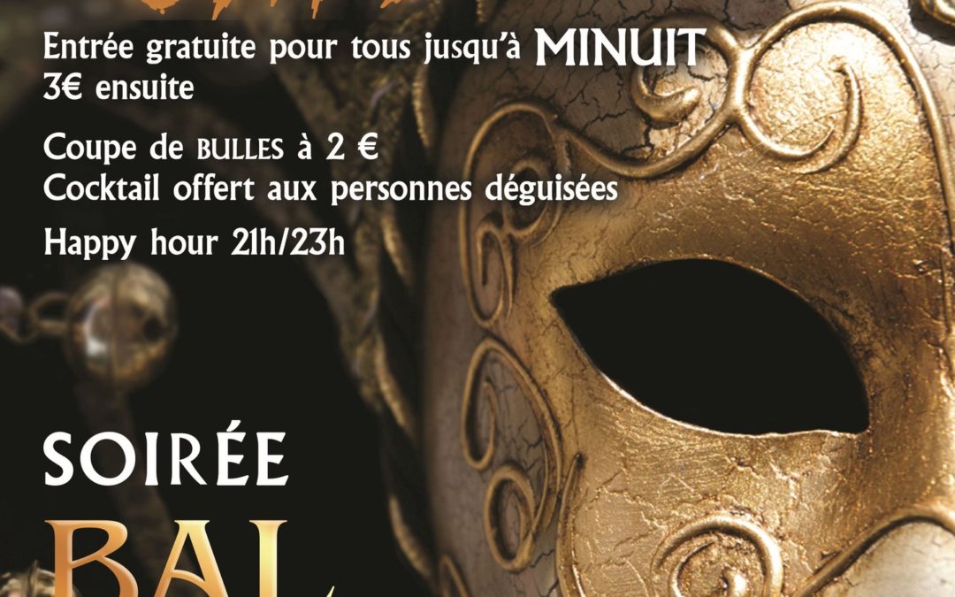 Bal masqué au Sunset à Aix en provence