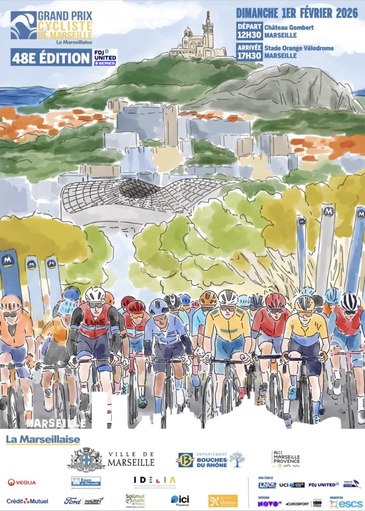 Grand Prix Cycliste La Marseillaise dimanche 1 er février !