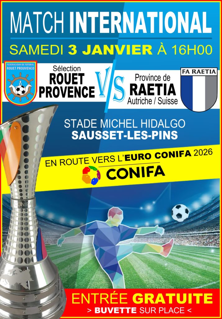 Foot match international samedi à Sausset les pins : La qualification à l’Euro 2026 est en jeu : venez mettre le Oaï !