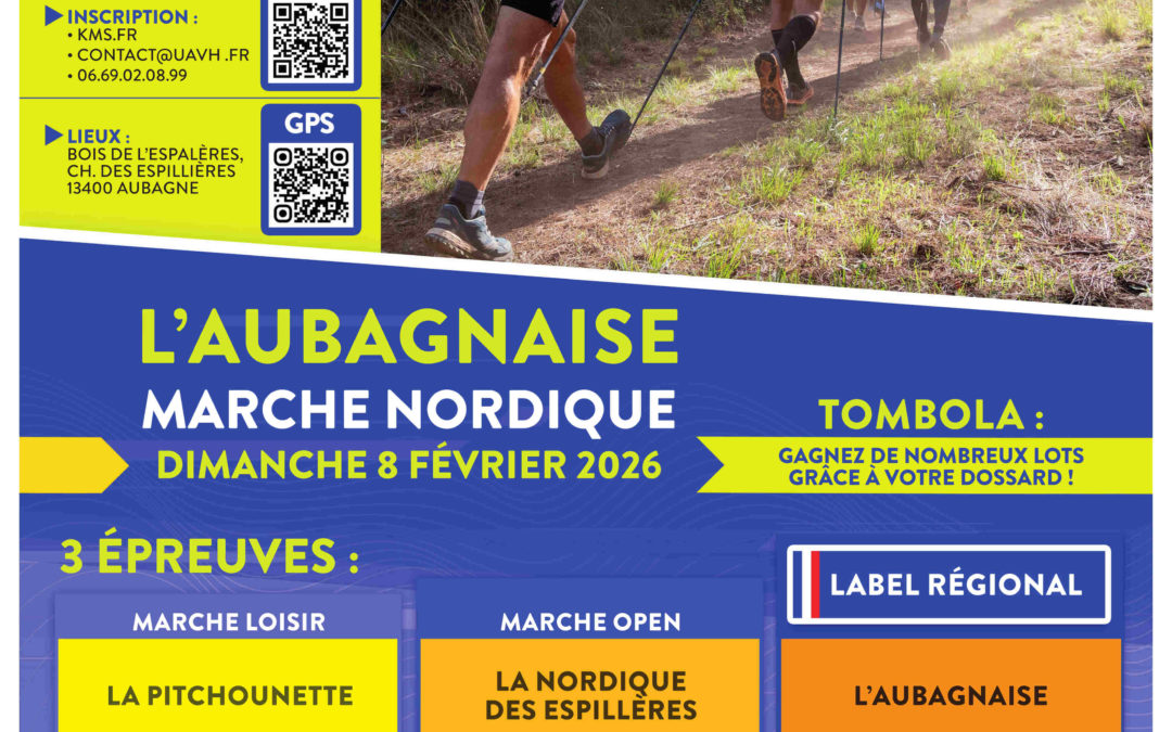 L&rsquo;Aubagnaise : Marche nordique dans les bois à Aubagne !