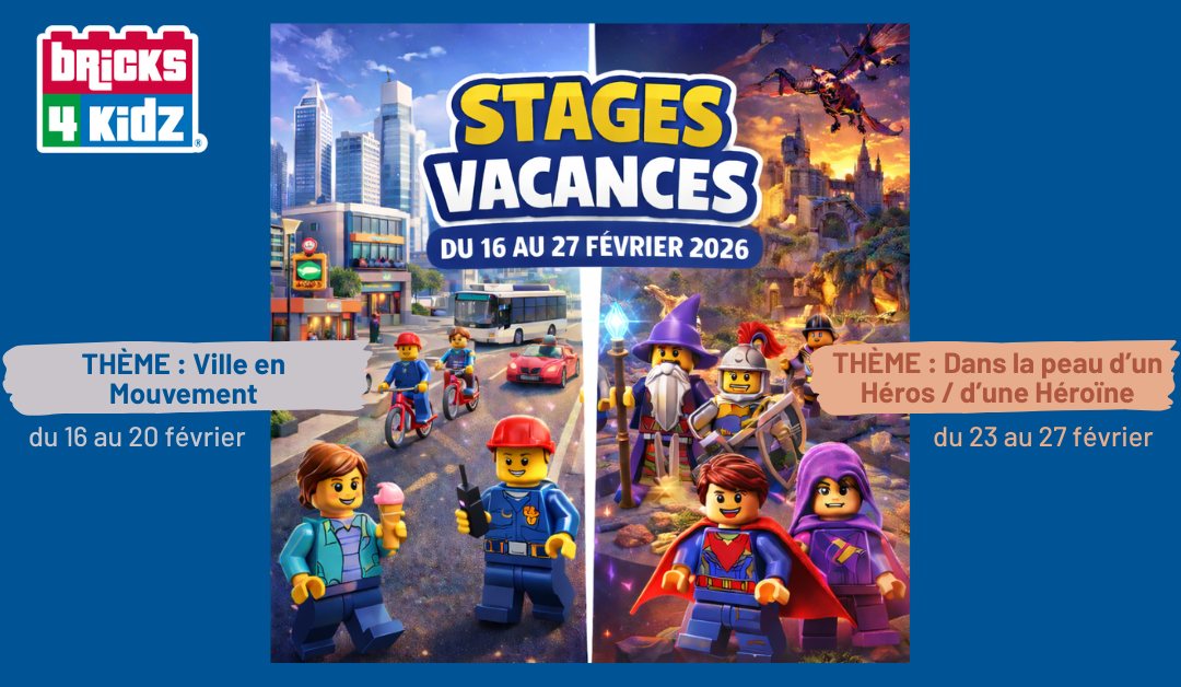 Brick 4 Kidz : Stage Vacances LEGO