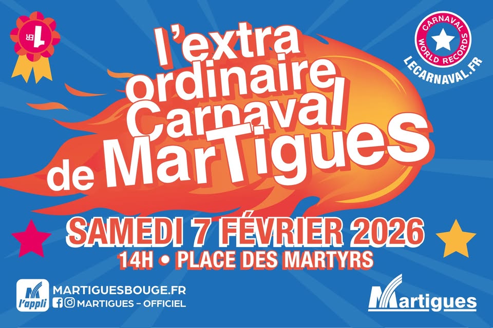Premier carnaval de l&rsquo;année le 7 février à Martigues