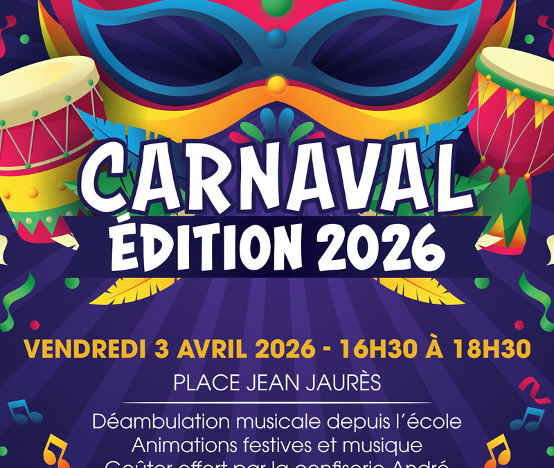 Carnaval 2026 à Carry le Rouet