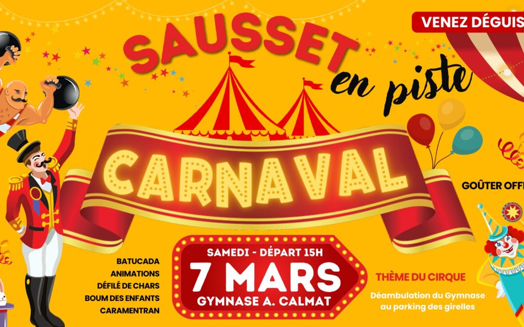 Carnaval : Sausset en piste