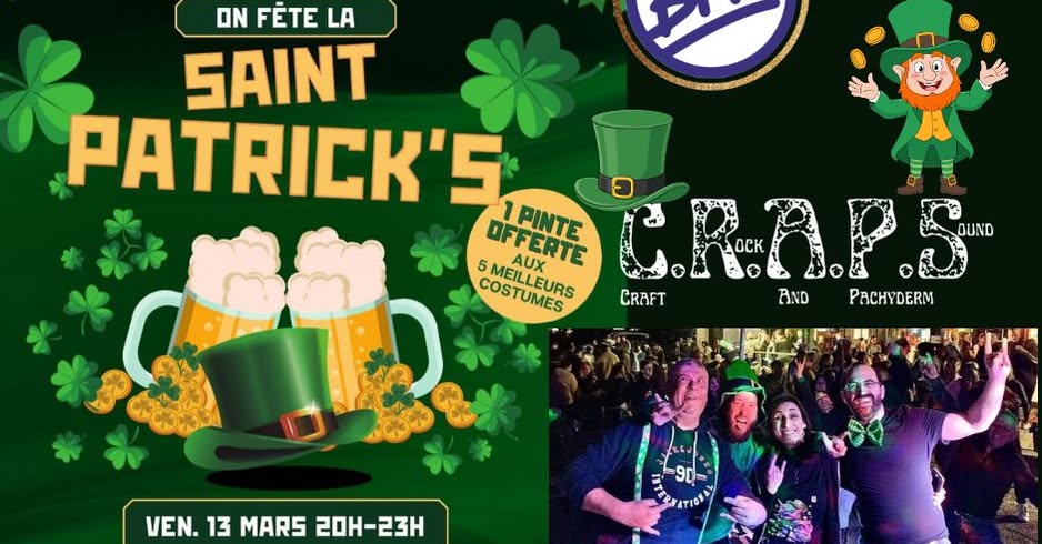 Soirée Saint Patrick : Rock et bière artisanale !