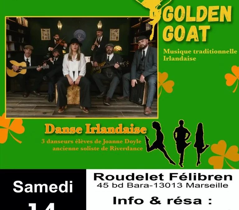 Soirée Saint Patrick au Roudelet Felibren