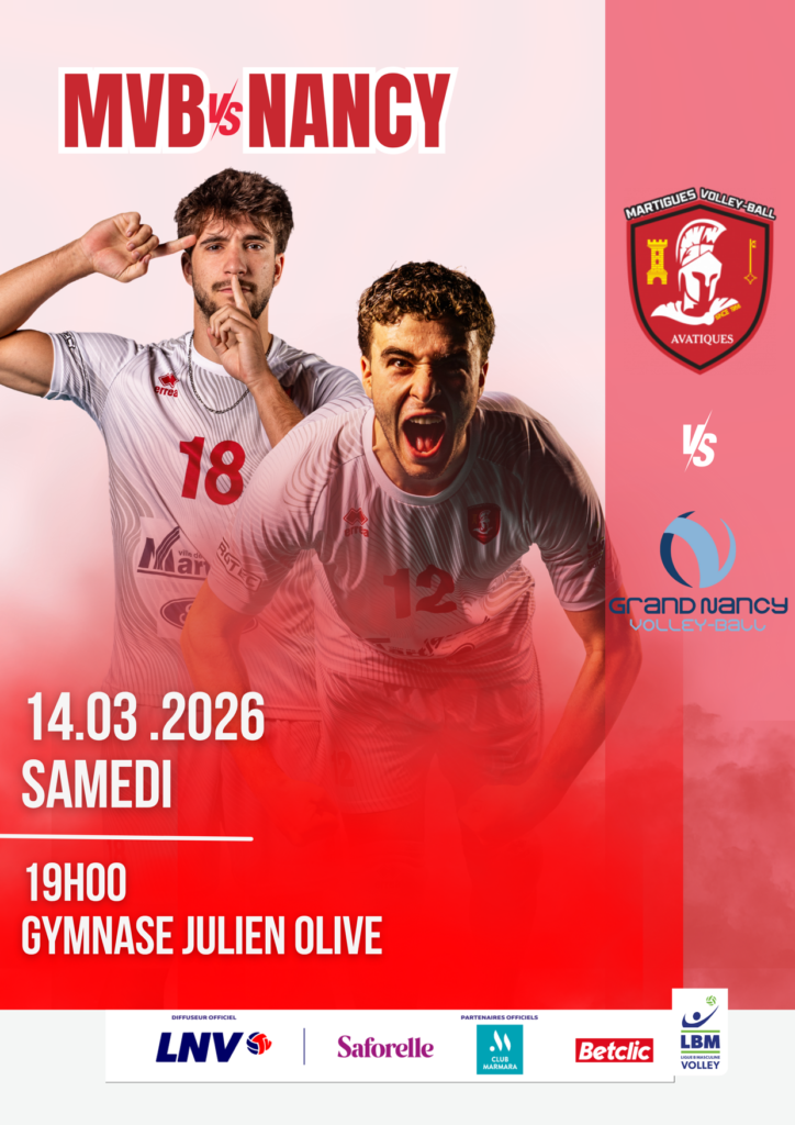 Volley Ligue B: Martigues un pas de plus vers l&rsquo;élite contre Nancy ?