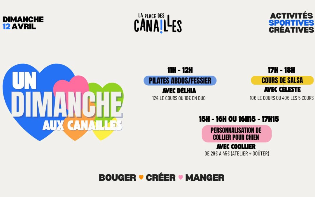 Un dimanche aux canaille – 12 avril