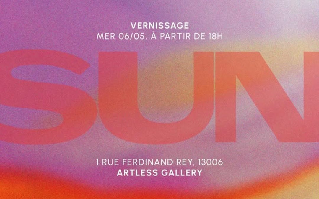 Vernissage de l’exposition de peintures SUN de Barka designs