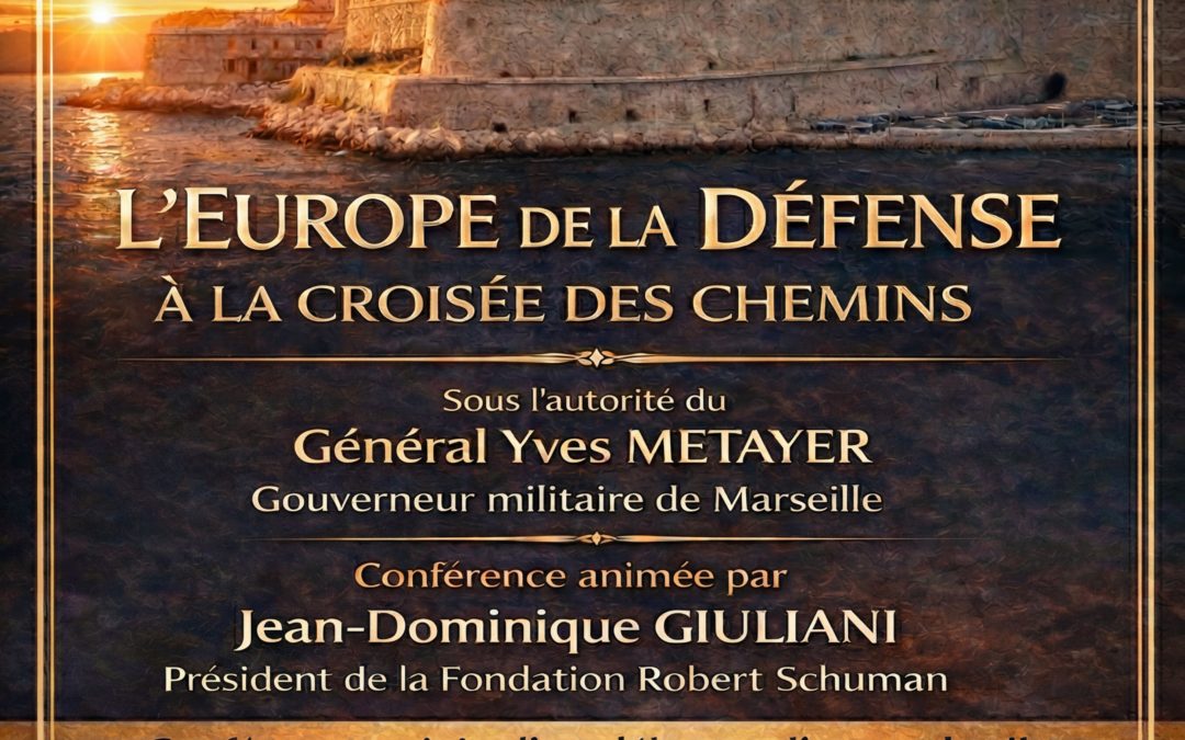 Conférence : L’Europe et sa défense : à la croisée des chemins