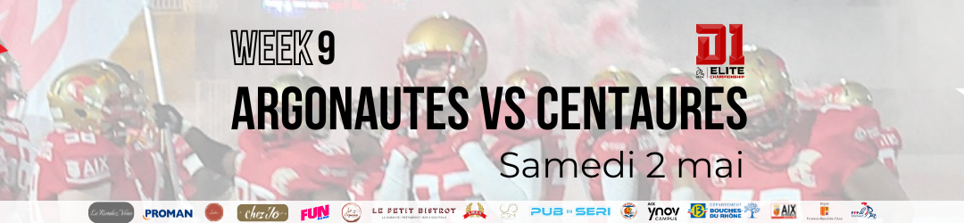 Foot US : les Argonautes contre les Centaures