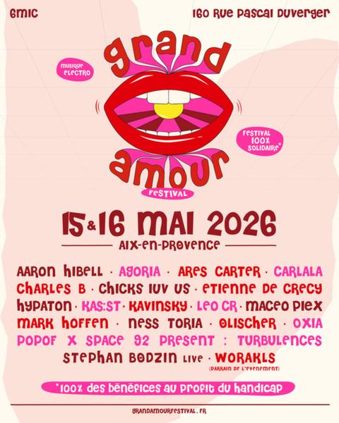 Grand Amour Festival au 6mic à Aix en Provence