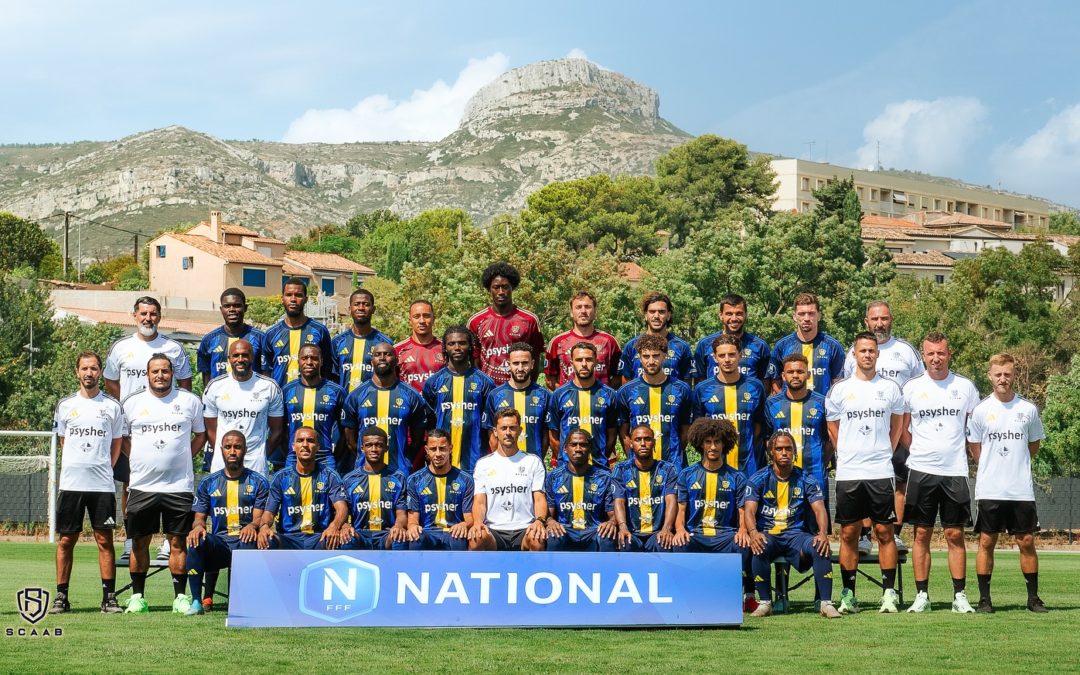 Foot National : Dernier match d&rsquo;une belle saison pour Aubagne Bel air contre le SM Caen (le club de M Bappé) !