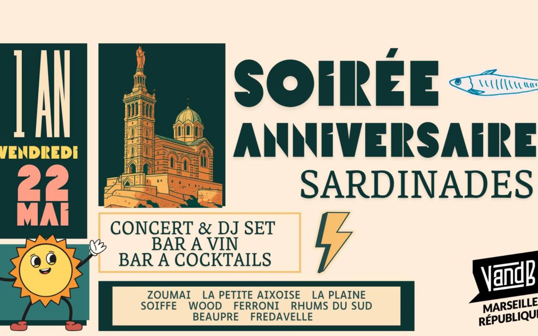 V and B fête sa 1ère année !