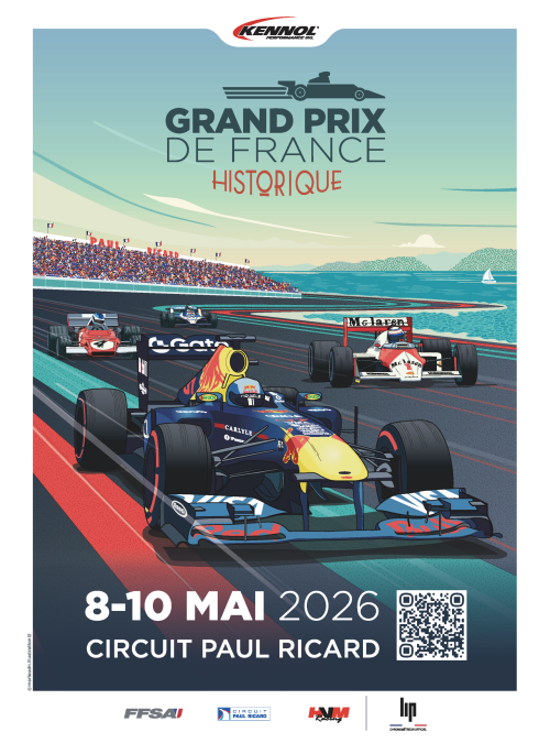 L&rsquo;unique course de Formule 1 en France : Le Grand Prix de France Historique au Castellet !