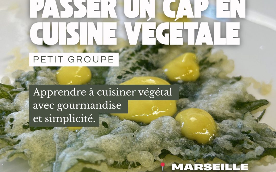 STAGE 2 JOURS CUISINE VÉGÉTALE