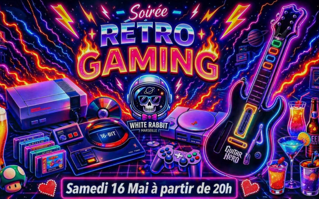 Soirée Rétro Gaming au White rabbit