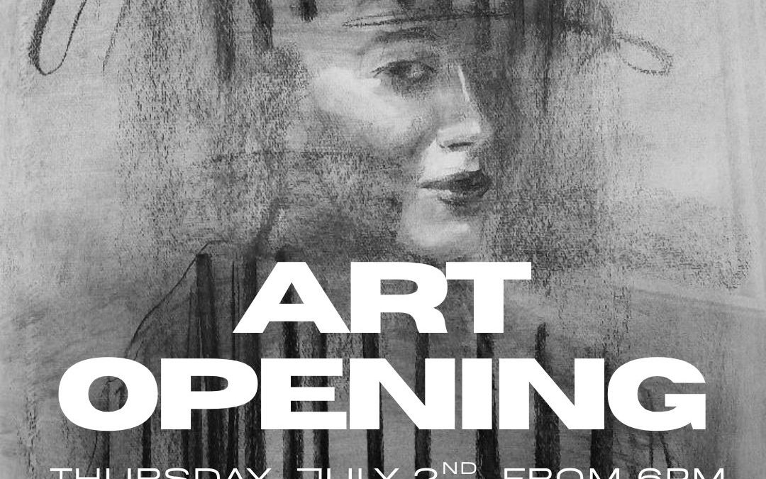 Vernissage Exposition de dessins au fusain de Ron Combs