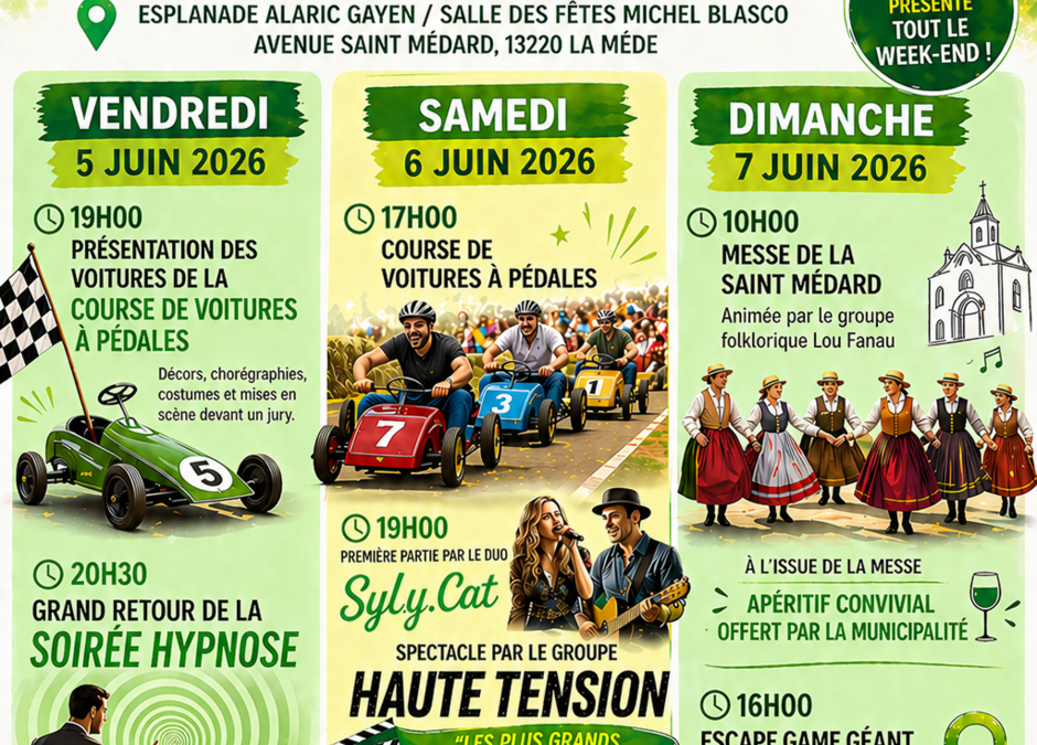 Fête de la Saint Médard à la Mède