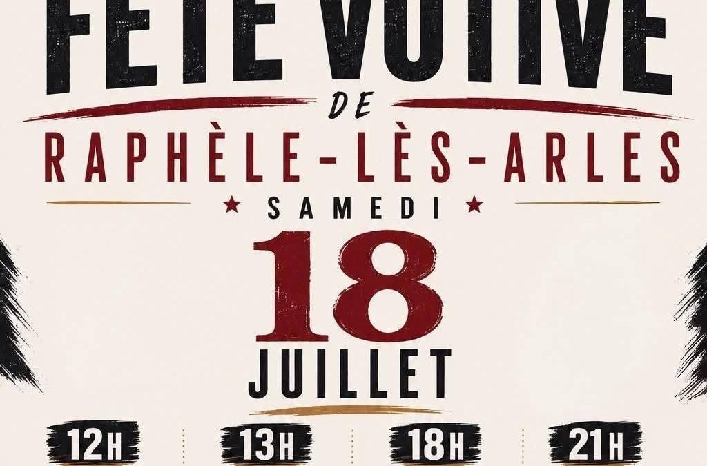 Le Revivre de la fête votive de Raphèle