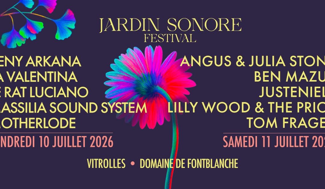 Jardins Sonores 2026 : encore du lourd à Vitrolles !