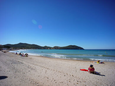 la grande plage des Lecques